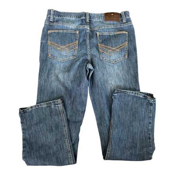 Cody James Jeans Mens 34x34 Long Core Medium Bootcut Western Blue Denim - Picture 1 of 3